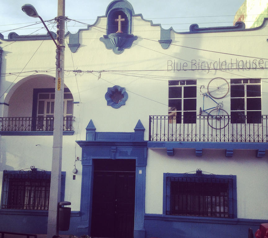 Ostello Blue Bicycle House Querétaro Esterno foto